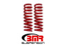 BMR Suspension BMR 16-17 6th Gen Camaro V8 Rear Performance Version Lowering Springs - Red - SP043R