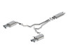 Ford Racing 2024 Mustang 5.0L Touring Non-Active Cat-Back Exhaust w/GT Valance - Chrome Tip - M-5200-M5TCV User 1