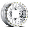 Method MR413 Beadlock 15x10 / 5+5/0mm Offset / 5x4.5 / 70mm CB Polished Wheel - MR413510121155B Photo - Primary