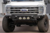 Addictive Desert Designs 2023+ Ford F-250/F-350 Bomber Front Bumper (w/ 3 Baja Designs LP6 Mounts) - F810014100103 Photo - Mounted