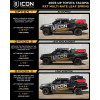 ICON ICON 05-15 Toyota Tacoma 0-3.5in/16-17 Toyota Tacoma 0-2.75in Stg 8 Suspension System w/Tubular Uca - K53008T