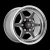 Weld S79 HD S79 15x10in / 6x139.7 BP / 7.5in BS Black Center - Polished Shell Wheel - 79MB-510E75C Photo - Primary