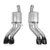 Stainless Works 22-25 Cadillac CT5-V Blackwing Axle Back Exhaust - Black Chrome Tips - CT5V22AB-BC Photo - out of package