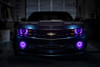Oracle 10-13 Chevrolet Camaro LED Fog Light Halo Kit - UV/Purple - 1103-007 Photo - lifestyle view