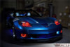 Oracle 05-13 Chevrolet Corvette C6 LED Fog Light Halo Kit - Red - 1176-003 Photo - lifestyle view