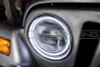 Oracle 7in Round Surface Mount LED Headlight Halo Kit - Amber - 3981-005 Photo - lifestyle view
