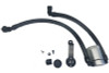 JandL 18-19 Ford Mustang GT Driver Side Oil Separator 3.0 - Clear Anodized - 3024D-C