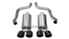 Corsa Performance Corsa 05-08 Chevrolet Corvette C6 6.0L V8 Black Xtreme Axle-Back Exhaust - 14469BLK