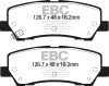 EBC 15 Ford Mustang 2.3 Turbo Performance Pkg Redstuff Rear Brake Pads - DP33043C