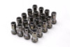 Project Kics 12X1.25 R40 Iconix Classical Lug Nuts w/ Black Plastic Cap - 20 - No Locks - WRIF03CK