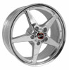 Race Star 92 Drag Star 17x4.50 5x5.00bc 1.75bs Direct Drill Polished Wheel - 92-745942DP