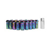 Mishimoto Aluminum Locking Lug Nuts M12 x 1.25 - Neo Chrome - MMLG-125-LOCKNC