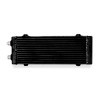 Mishimoto Universal Medium Bar and Plate Dual Pass Black Oil Cooler - MMOC-DP-MBK