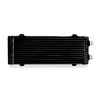 Mishimoto Universal Medium Bar and Plate Dual Pass Black Oil Cooler - MMOC-DP-MBK