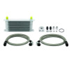 Mishimoto Universal 10 Row Oil Cooler Kit Metal Braided Lines - MMOC-U