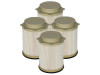 AFE aFe ProGuard D2 Fuel Filter 4 Pack 10-16 Dodge RAM Diesel Trucks 6.7L td - 44-FF016-MB