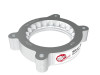 AFE aFe 2020 Vette C8 Silver Bullet Aluminum Throttle Body Spacer Works w/ Factory Intake Only - Silver - 46-34017