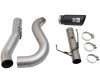 AFE aFe MACHForce XP Exhaust Large Bore 5in DPF-Back Alu 13-15 Dodge Trucks L6-6.7L td Black Tip - 49-02051-1B