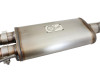 AFE aFe Rebel Series Exhaust SS Front Side Exit CB w/ Black Tips 10-14 Ford F150 Ecoboost V8 6.2L - 49-43071-B