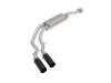 AFE aFe Rebel 3in 409 SS Cat-Back Exhaust 2021 Ford F-150 V6 2.7L/3.5L tt/V8 5.0L w/ Black Tips - 49-43128-B