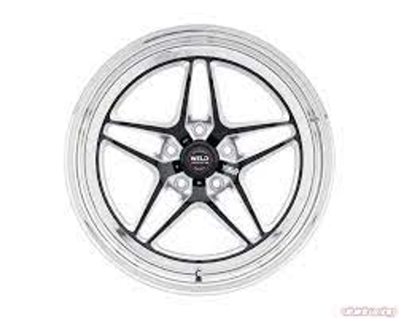 Weld S81 18x10 / 5x115 BP / 6.6in BS Polished Wheel (High Pad) - Non-Beadlock - 81HP8100W66A