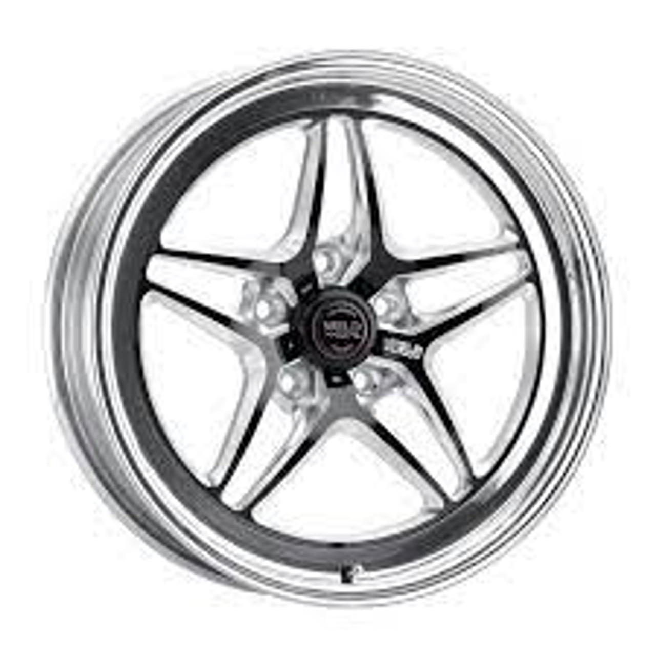 Weld S81 18x10.5 / 5x4.75 BP / 8.7in. BS Black Wheel 3.18 ID (Med Pad) - 81MB8105B87A