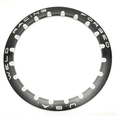 Weld Double Beadlock Ring 15in. / 20-Hole M/T 13.25in. 1 Ring - Black - P650-5179MTB