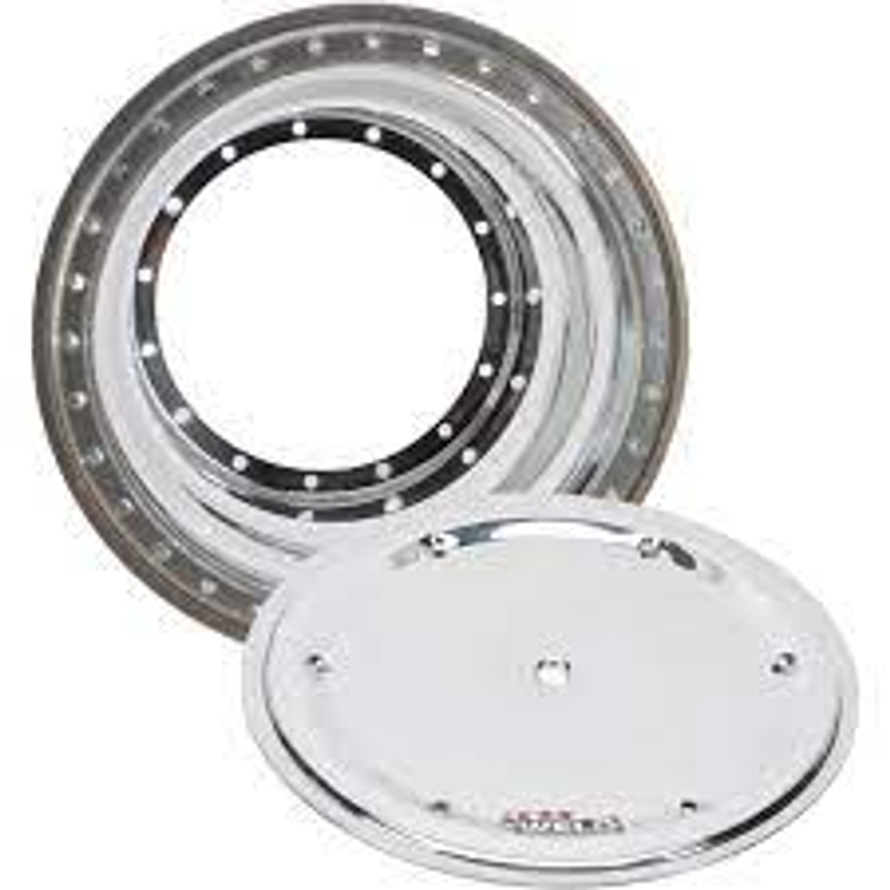 Weld Sprint Outer Rim Half 15x10.2 - Beadlock w/6-Dzus Cover - P858-5054-6