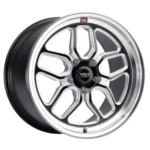 Weld S107 20X10.5 Laguna 5X115 ET20 BS6.5 Gloss Black MIL Dia 71.5 - S10700590P20