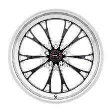 Weld S157 17X5 Belmont Drag 5X120.65 ET-26 BS2.00 Gloss Black MIL Dia 78.1 - S1577C063N26