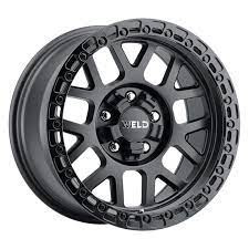 Weld Off-Road W104 17X8.5 Cinch 5X100 5X114.3 ET38 BS6.25 Satin Black / Gloss Black 72.56 - W10478503625