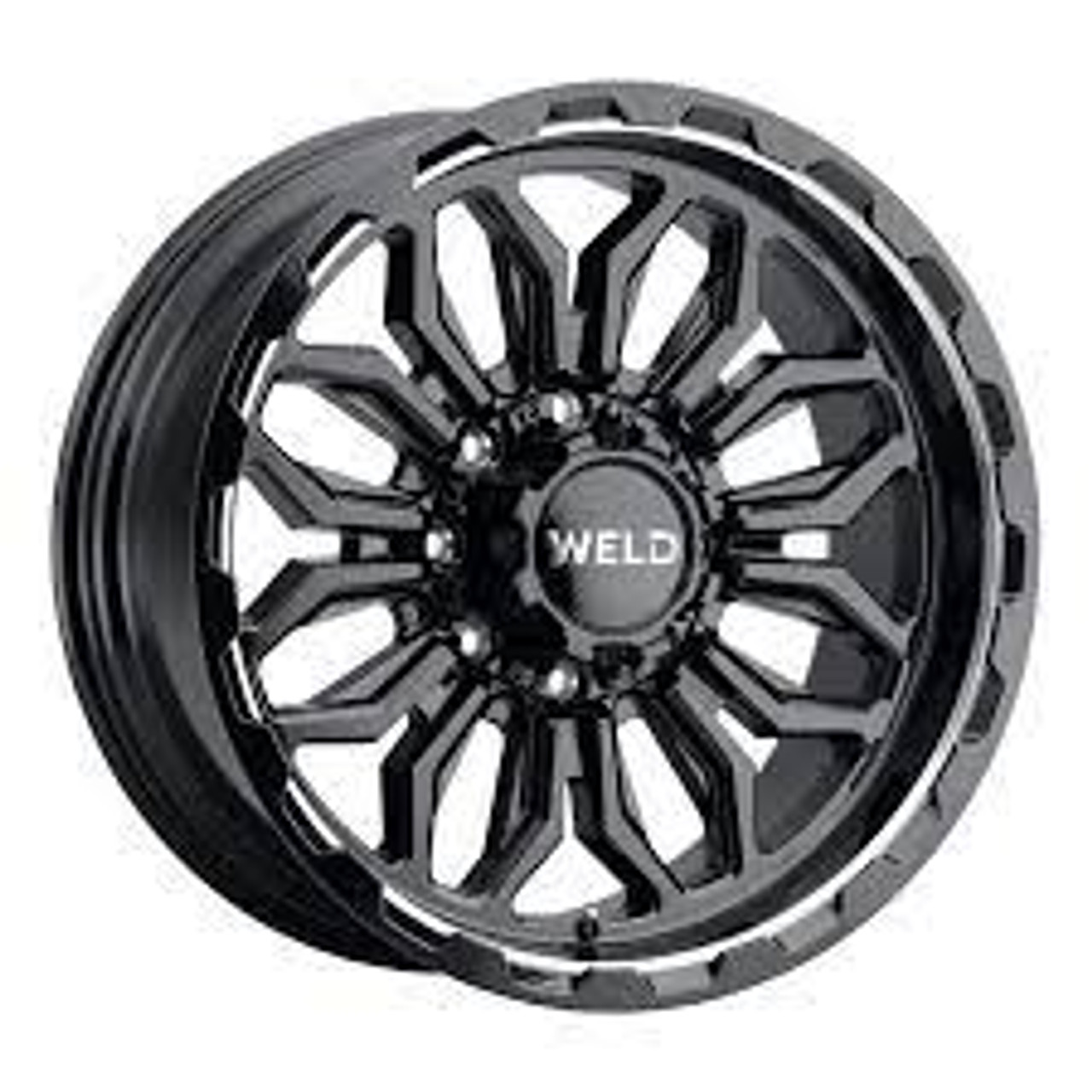 Weld Off-Road W139 20X10 Flare 6X135 6X139.7 ET-18 BS4.75 Gloss Black MIL 106.1 - W13900098475