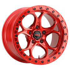 Weld Off-Road W906 17X10 Ledge Beadlock 5X127 ET-25 BS4.50 Candy Red / Red Ring 71.5 - W90670075450