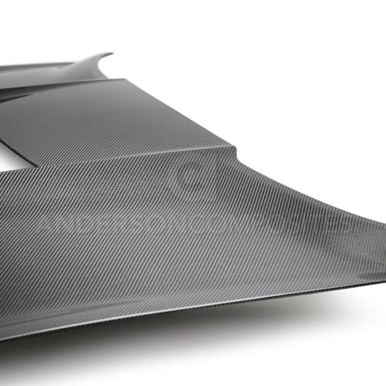 Anderson Composites 2020 Mustang Shelby GT500 Double Sided Carbon Fiber Hood - AC-HD20FDMU500-OE-DS