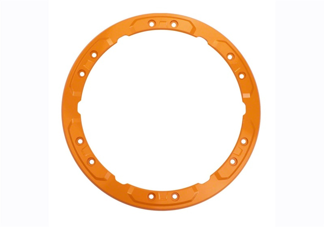 Ford Racing 2021+ Ford Bronco Functional Bead Lock Ring Kit - Orange - M-1021K-BLO Photo - Unmounted