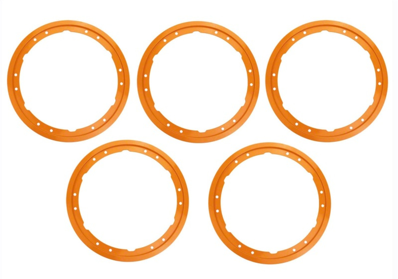 Ford Racing 2021+ Ford Bronco Functional Bead Lock Ring Kit - Orange - M-1021K-BLO Photo - Unmounted