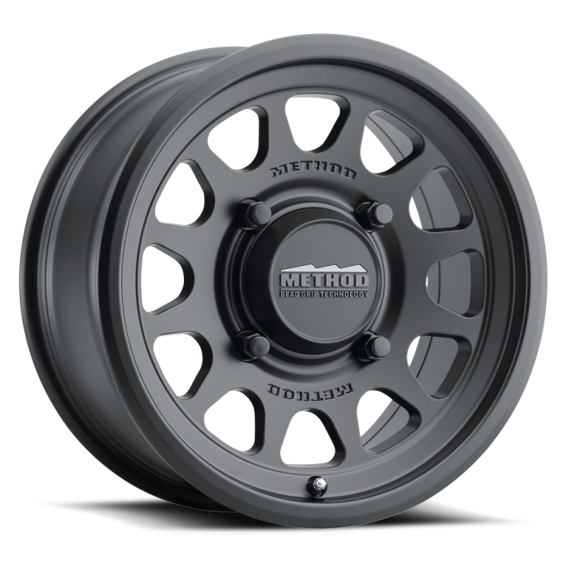Method MR414 Bead Grip 15x10 / 6+4/25mm Offset / 4x156 / 132mm CB Matte Black Wheel - MR41451046564 Photo - Primary