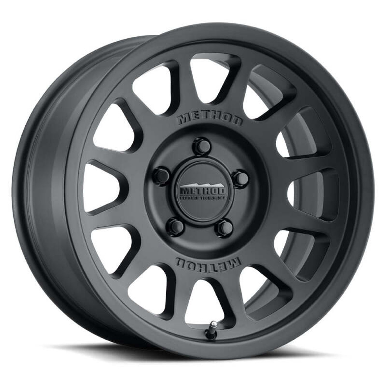 Method MR703 16x6.5 +90mm Offset 6x180 138.9mm CB Gloss Matte Black Wheel - MR70366568590 Photo - Primary