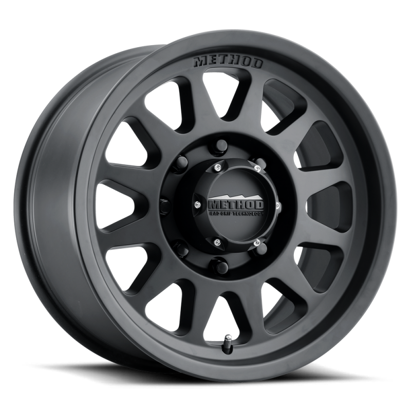 Method MR704 HD 17x9 18mm Offset 8x180 130.81mm CB Matte Black Wheel - MR70479088518H Photo - Primary