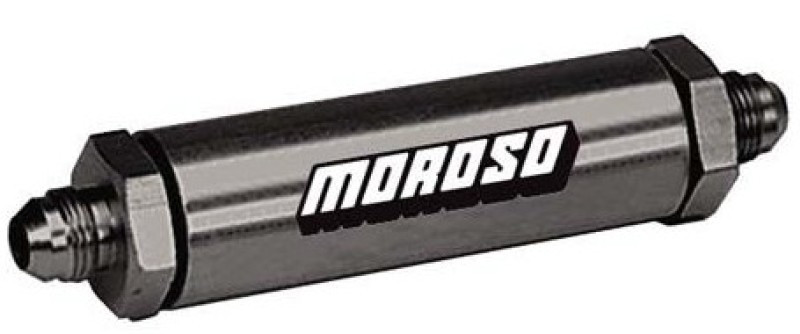 Moroso Oil Filter In Line Screened 12An Aluminum 23860