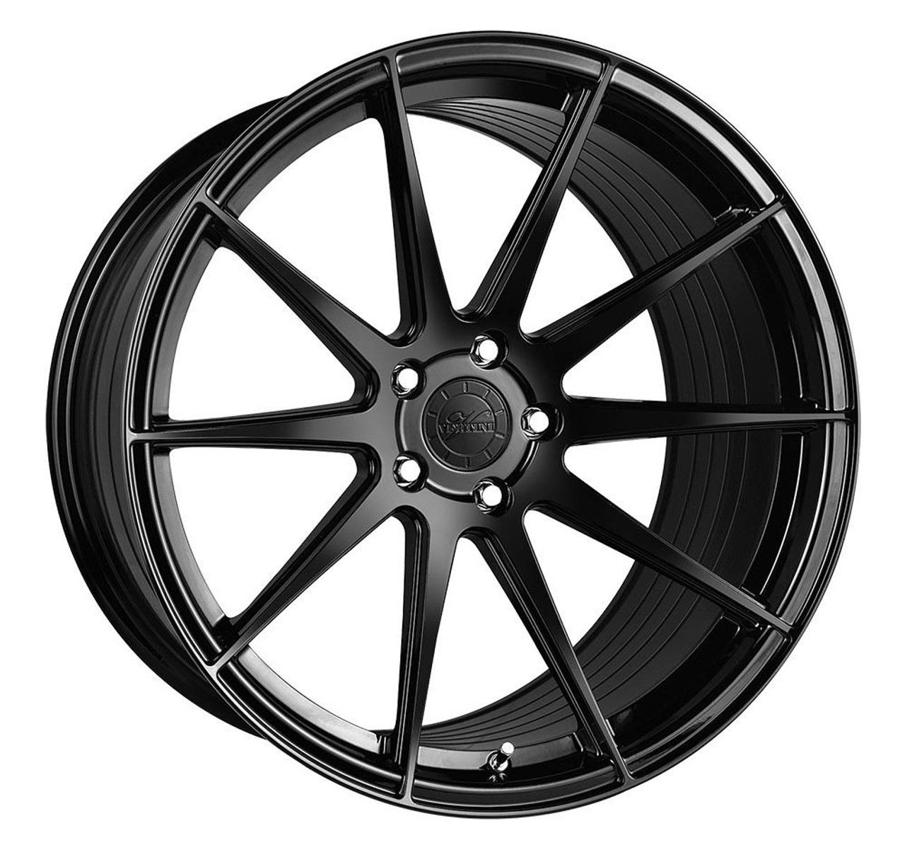 Vertini Wheels Vertini RF1.3 Gloss Black Rotary Forged 20x10.5 05 Mustang