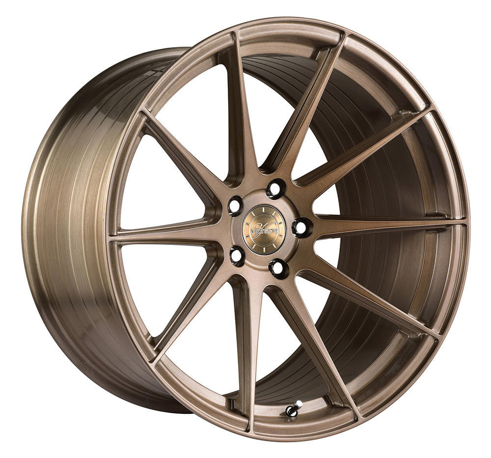 Vertini Wheels Vertini RF1.3 Brushed Bronze Rotary Forged 20x10.5 05 Mustang