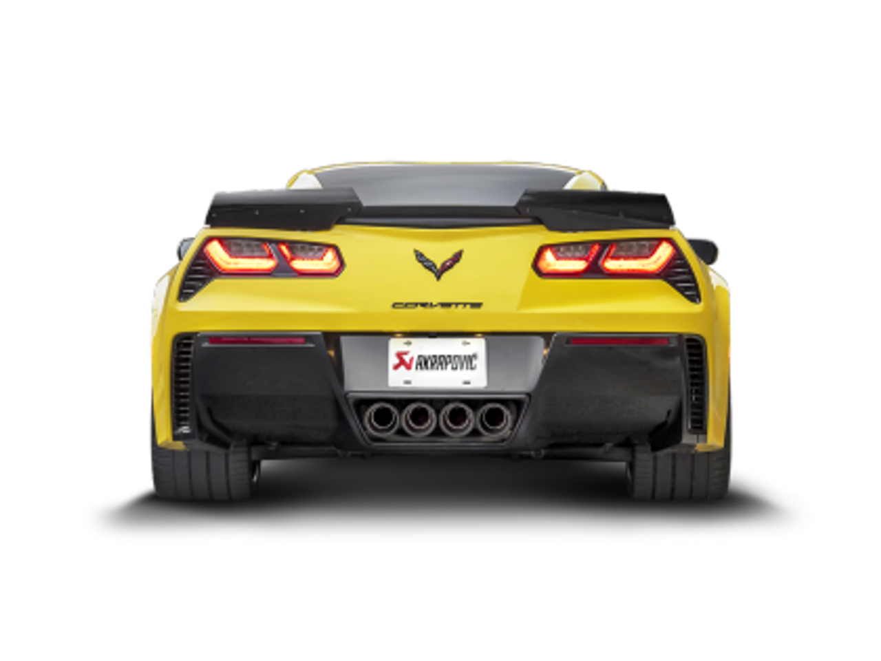 Akrapovic Akrapovic Slip-On Line Titanium w/ Carbon Tips 14-17 Chevrolet Corvette Z06 C7