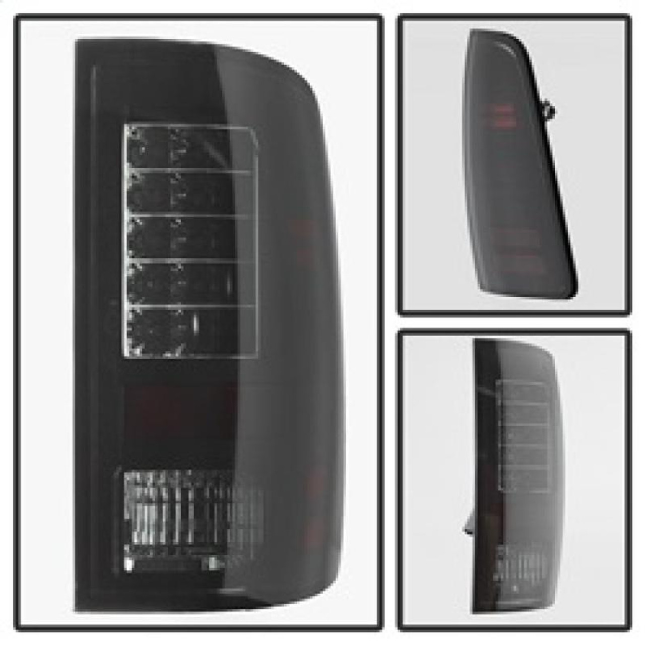 SPYDER Spyder Dodge Ram 1500 09-14 LED Tail Lights Incandescent- Blk Smke ALT-YD-DRAM09-LED-BSM - 5078124