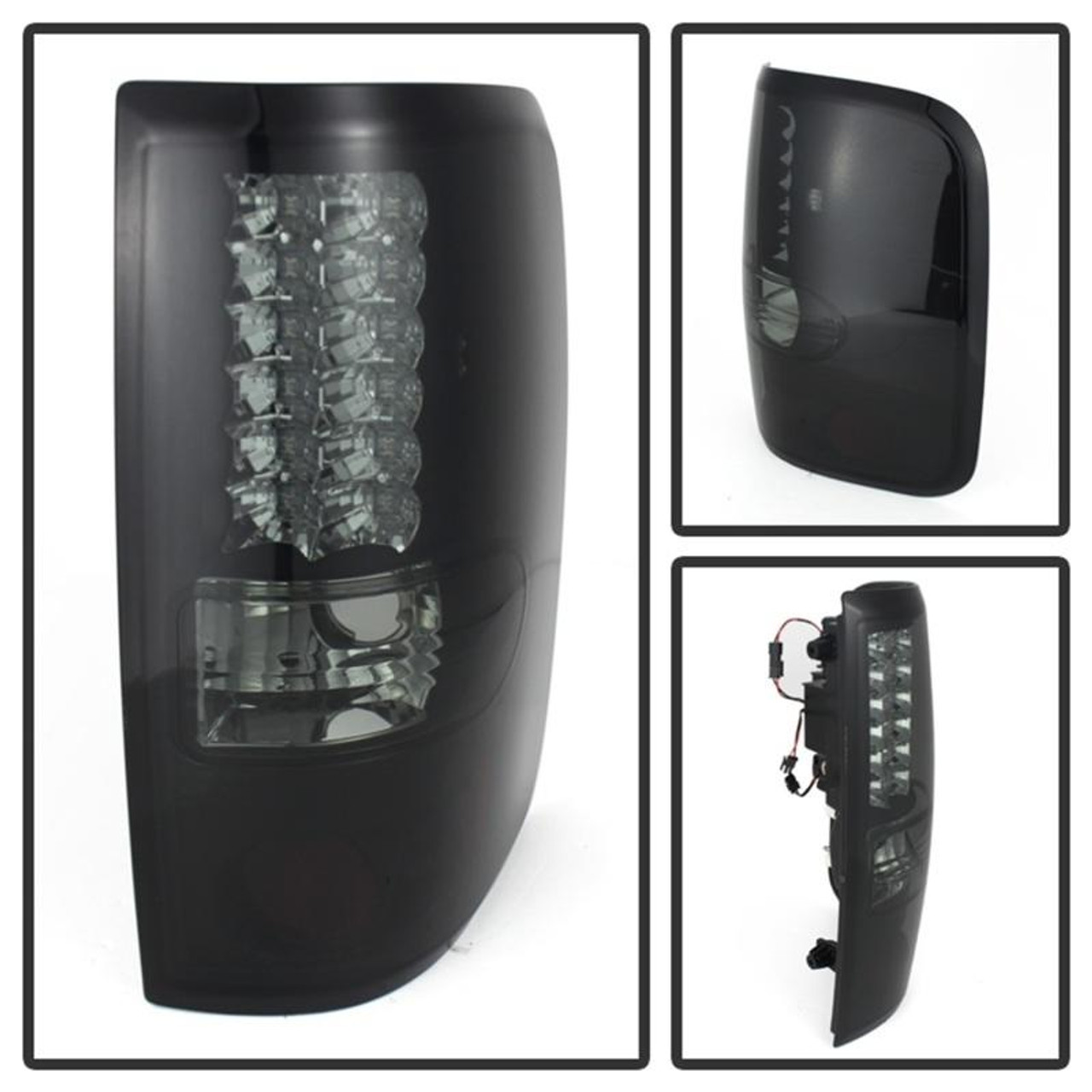 SPYDER Spyder Ford F150 side 04-08 Not Fit Heritage and SVTLED Tail Lights Blk Smke ALT-YD-FF15004-LED-BSM - 5078131