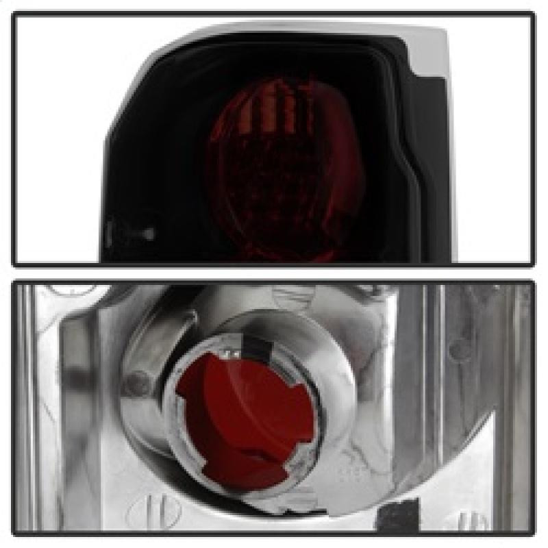 SPYDER Spyder Ford F150 87-96/Ford Bronco 88-96 Euro Style Tail Lights Black Smoke ALT-YD-FF15089-BSM - 5078155