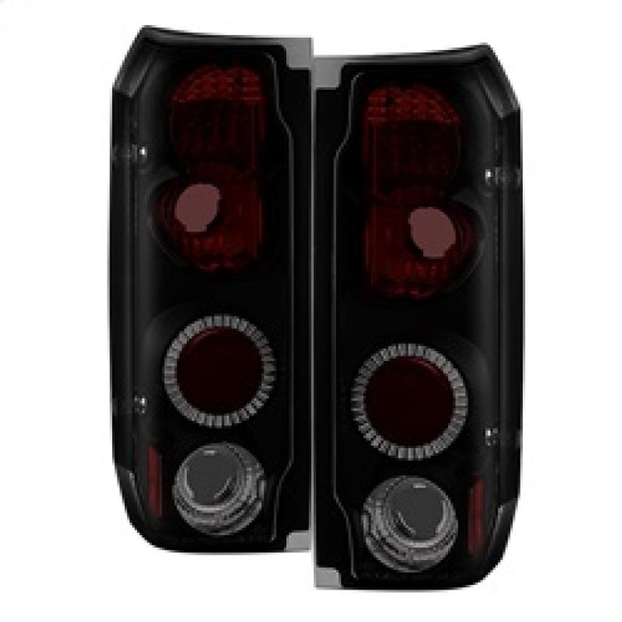 SPYDER Spyder Ford F150 87-96/Ford Bronco 88-96 Euro Style Tail Lights Black Smoke ALT-YD-FF15089-BSM - 5078155