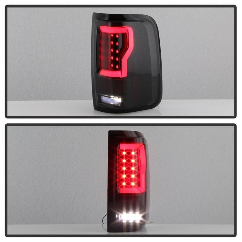 SPYDER Spyder Ford F150 04-08 Styleside Tail Light V2 - LED - Black Smoke ALT-YD-FF15004V2-LBLED-BSM - 5084187