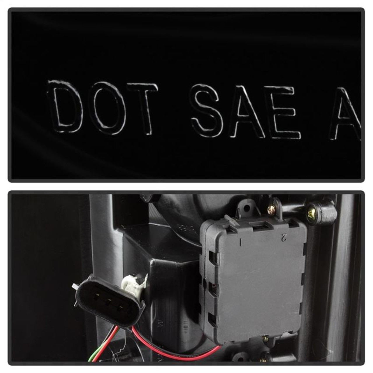 SPYDER Spyder Ford F150 2015-2017 Light Bar LED Tail Lights - Black Smoke ALT-YD-FF15015-LBLED-BSM - 5083685