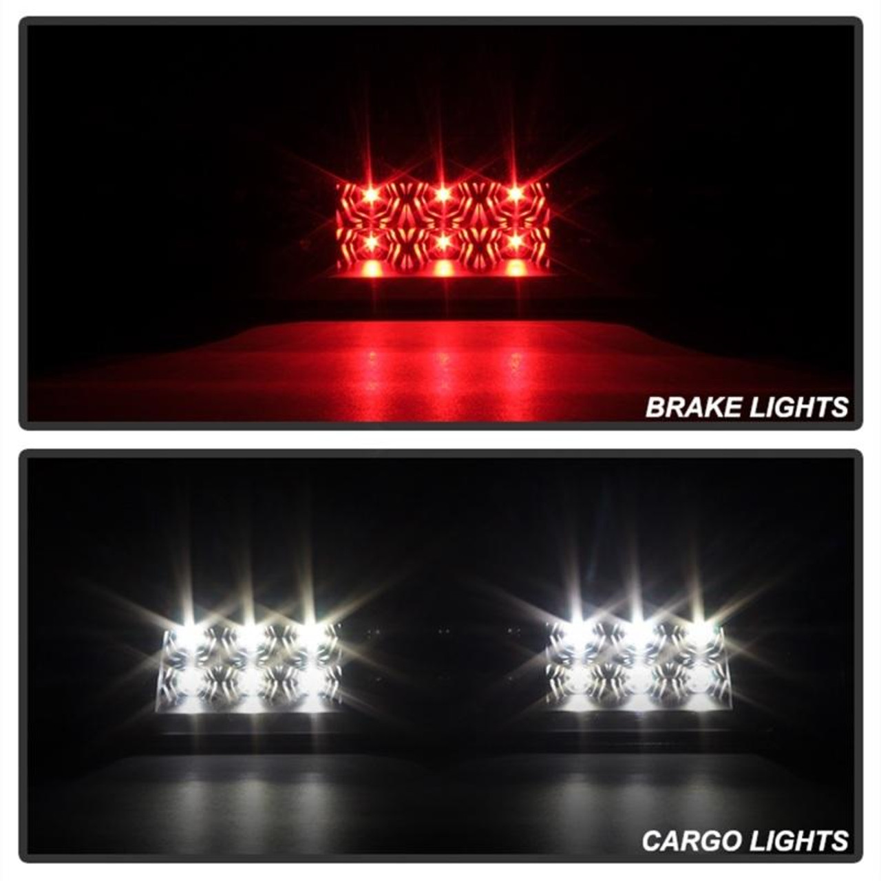 SPYDER xTune Dodge Ram 1500 09-15 2500/3500 10-16 LED 3RD Brake Light - Black BKL-DRAM09-LED-BK - 9027932